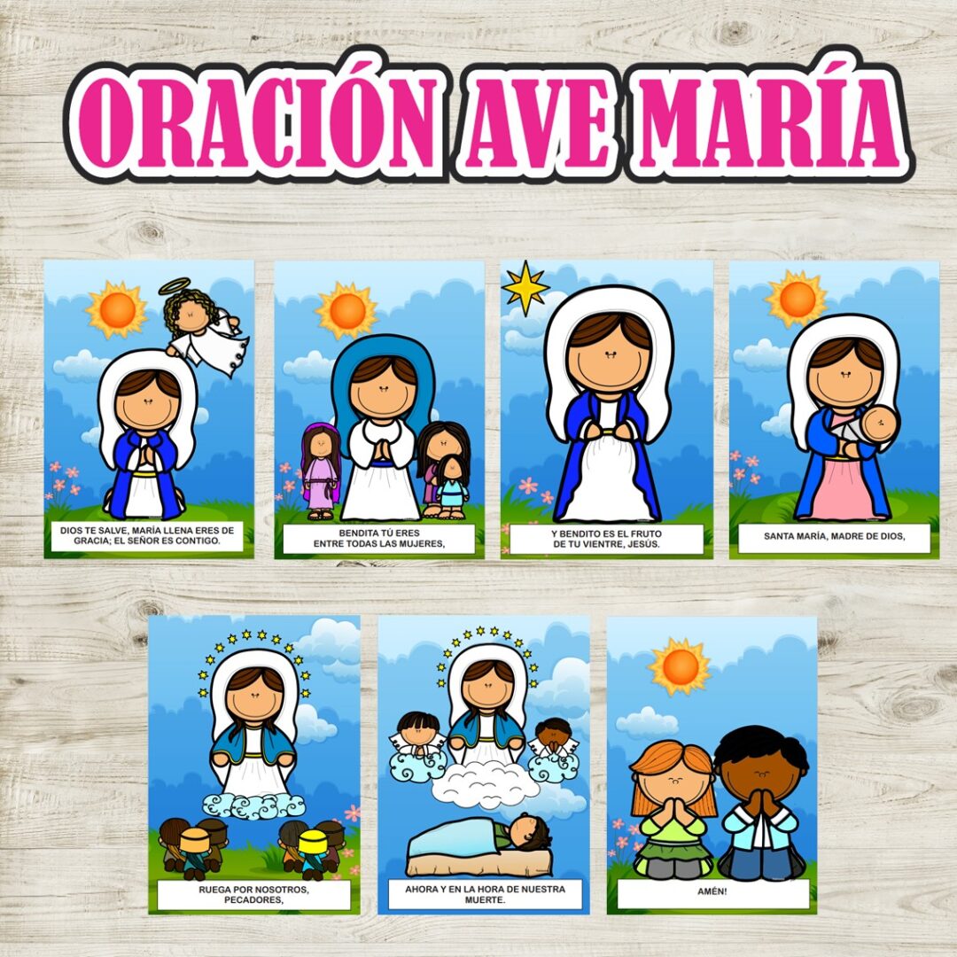 ORAÇÃO AVE MARIA - ESPANHOL