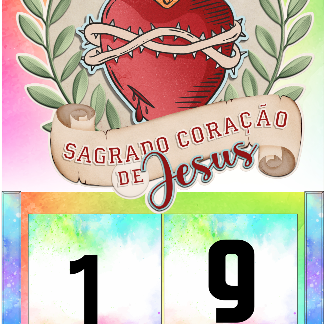 CALENDÁRIO PERMANENTE- SAGRADO CORAÇÃO DE JESUS
