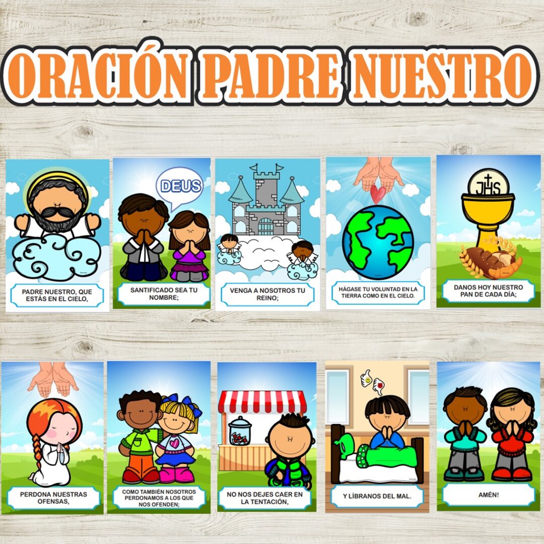 ORAÇÃO DO PAI NOSSO - ESPANHOL
