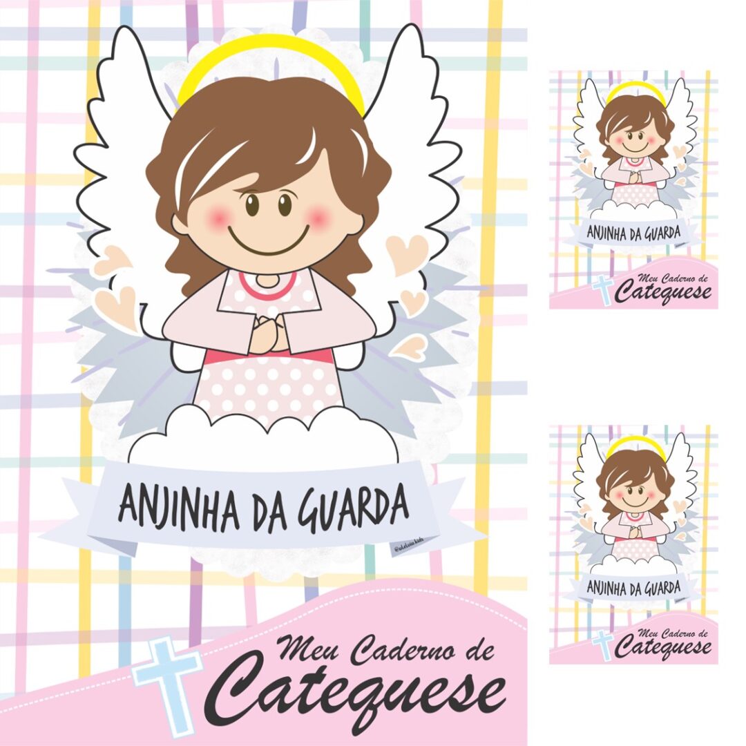 CAPA DE CADERNO - ANJINHA DA GARDA