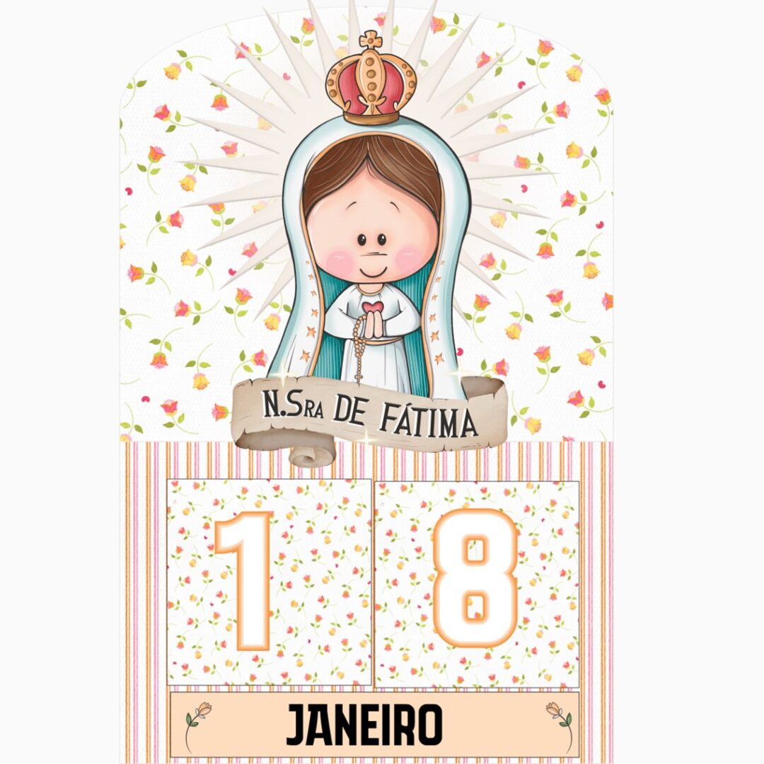 CALENDÁRIO PERMANENTE - NOSSA SENHORA DE FÁTIMA