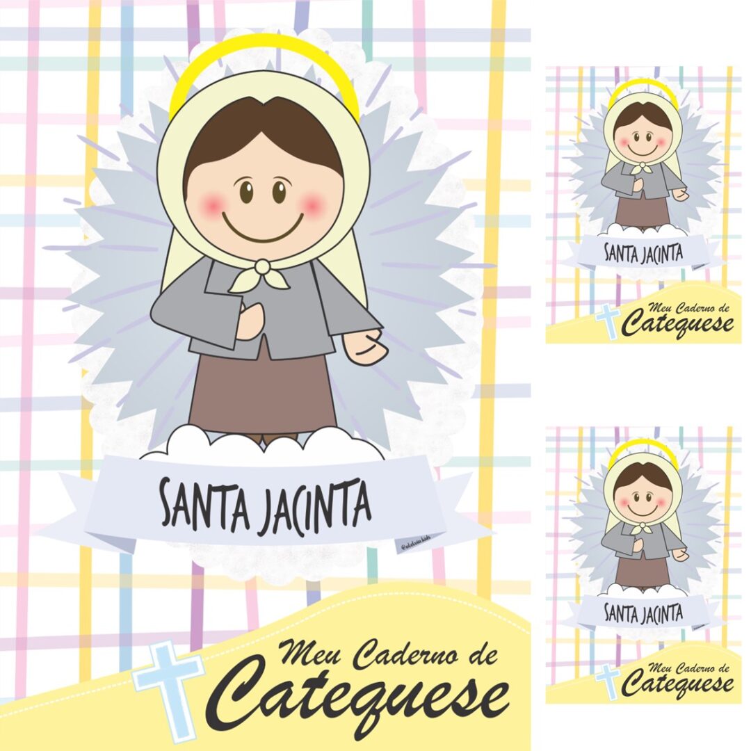 CAPA DE CADERNO - SANTA JACINTA