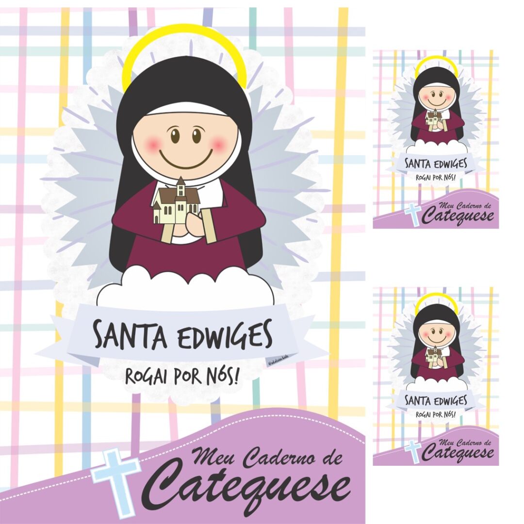 CAPA DE CADERNO - SANTA EDWIGES