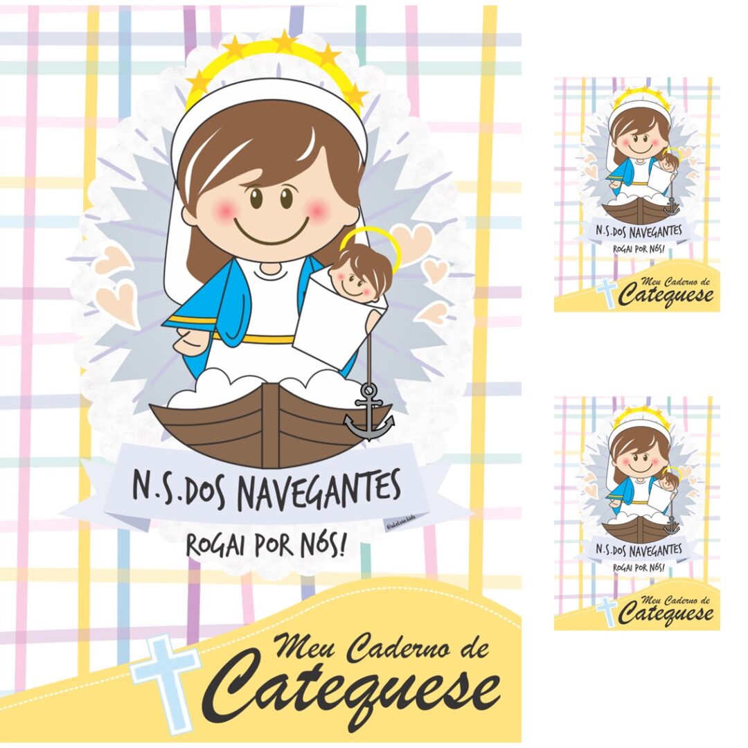 CAPA DE CADERNO - NOSSA SENHORA DOS NAVEGANTES