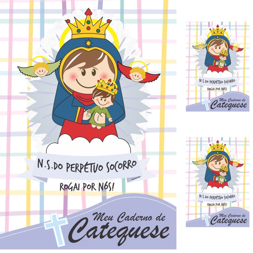 CAPA DE CADERNO - NOSSA SENHORA DO PERPÉUTO SOCORRO