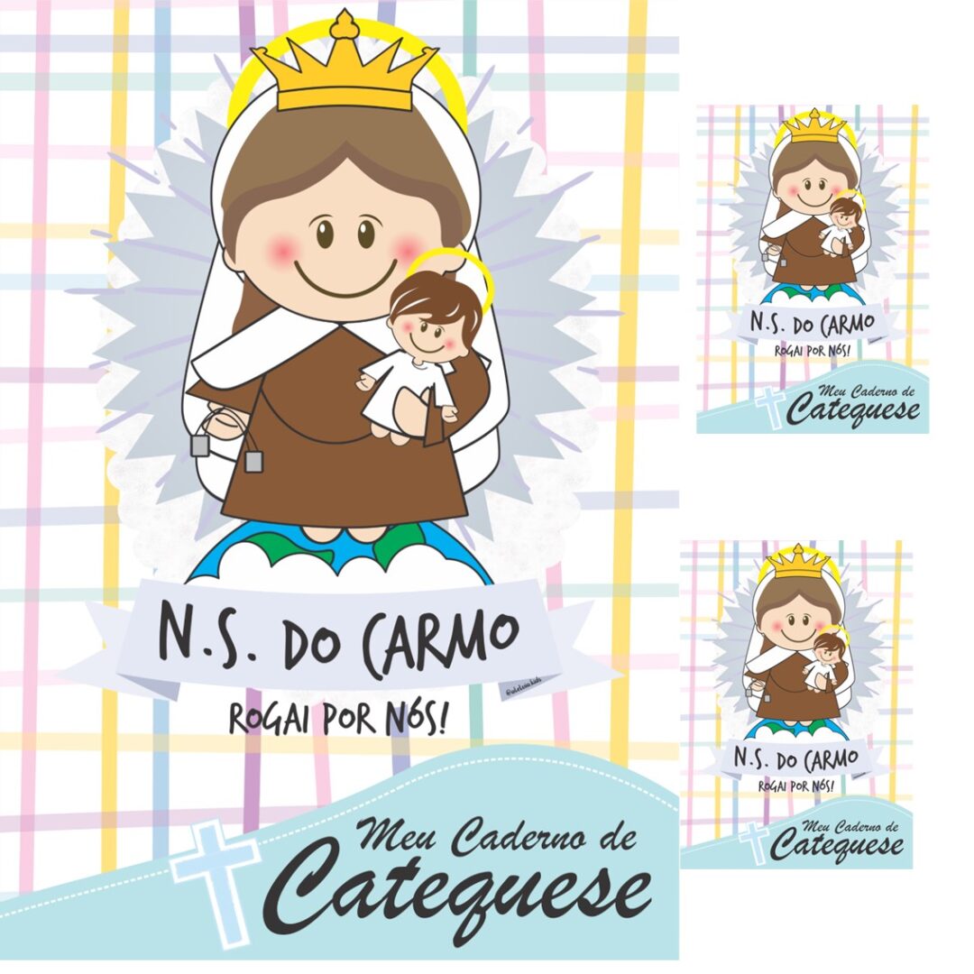 CAPA DE CADERNO - NOSSA SENHORA DO CARMO