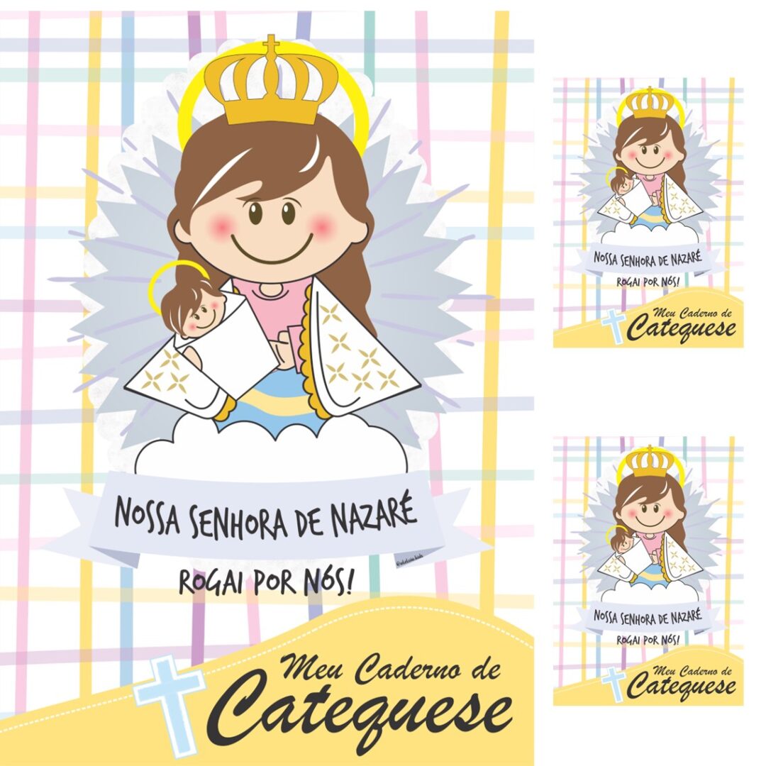 CAPA DE CADERNO -  NOSSA SENHORA DE NAZARÉ