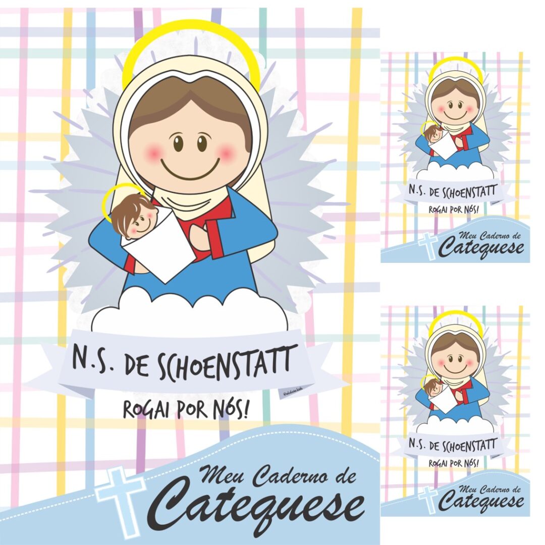 CAPA DE CADERNO -  NOSSA SENHORA DE SCHOENSTATT