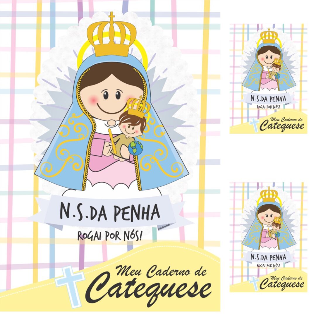 CAPA DE CADERNO -  NOSSA SENHORA DA PENHA