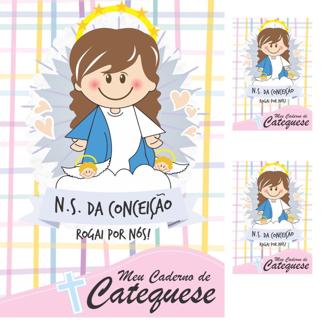 CAPA DE CADERNO -  NOSSA SENHORA DA CONCEIÇÃO