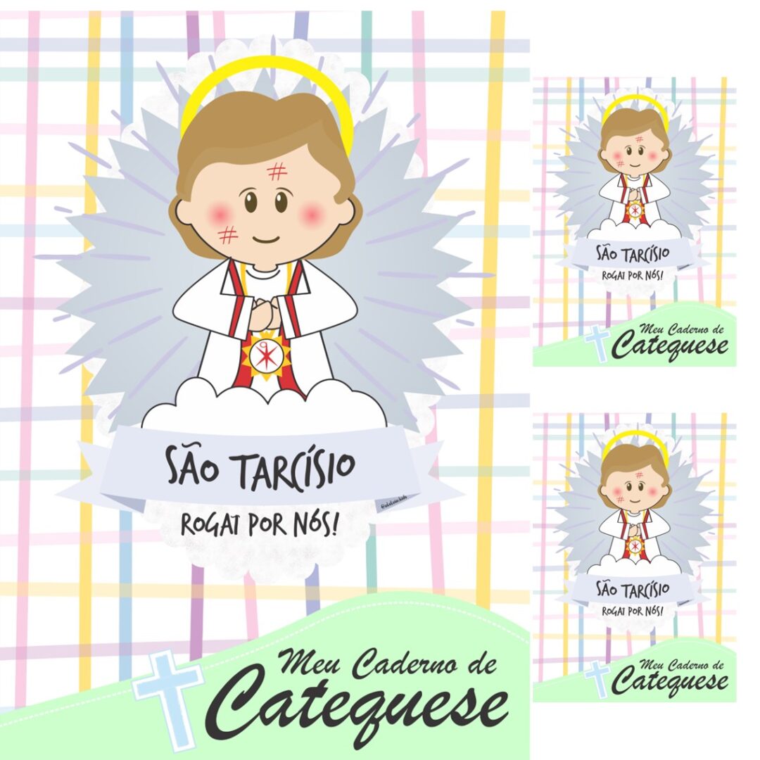CAPA DE CADERNO - SÃO TARCÍSIO