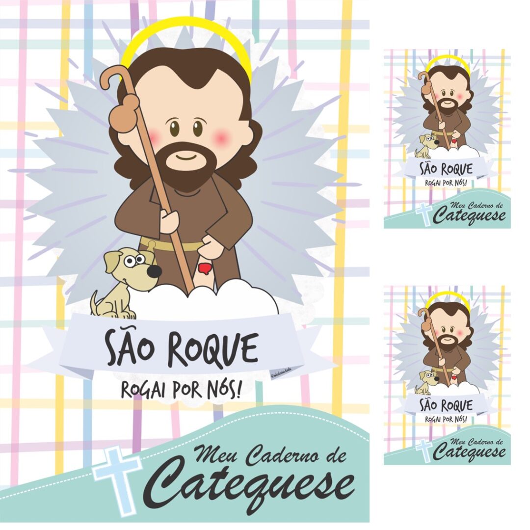 CAPA DE CADERNO -  SÃO ROQUE