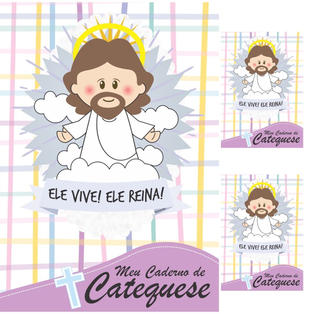 CAPA DE CADERNO -  JESUS RESSUCITADO