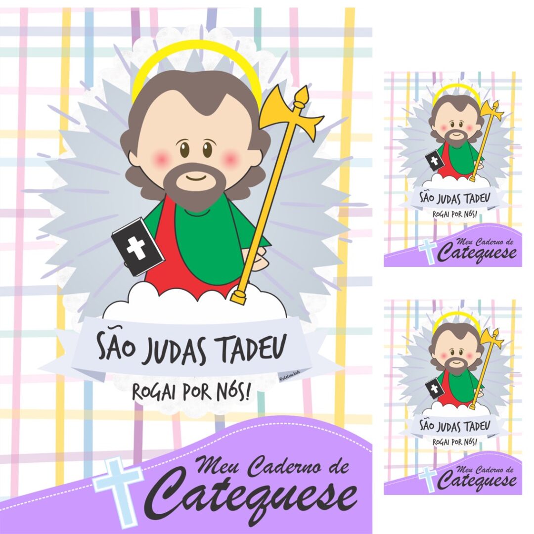 CAPA DE CADERNO - SÃO JUDAS TADEU