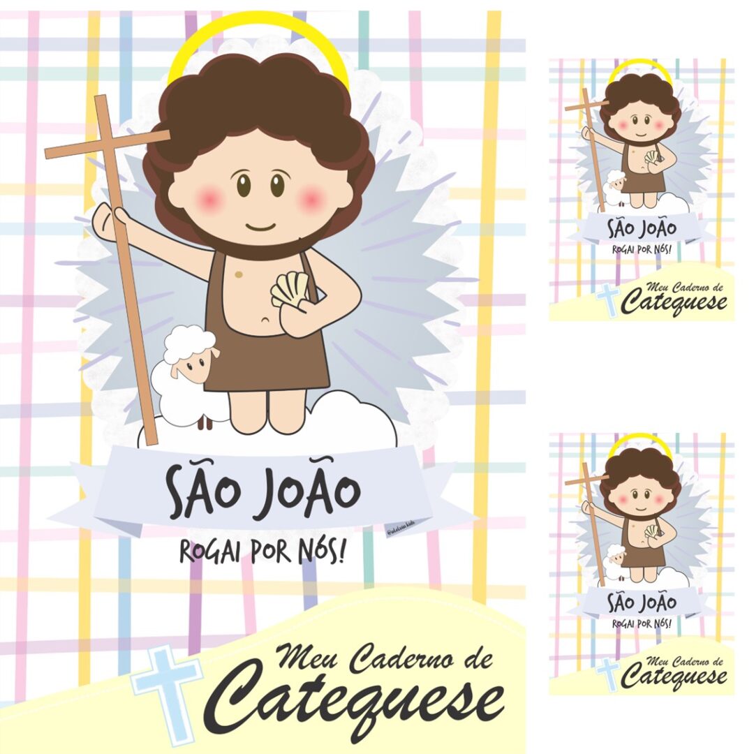 CAPA DE CADERNO -  SÃO JOÃO