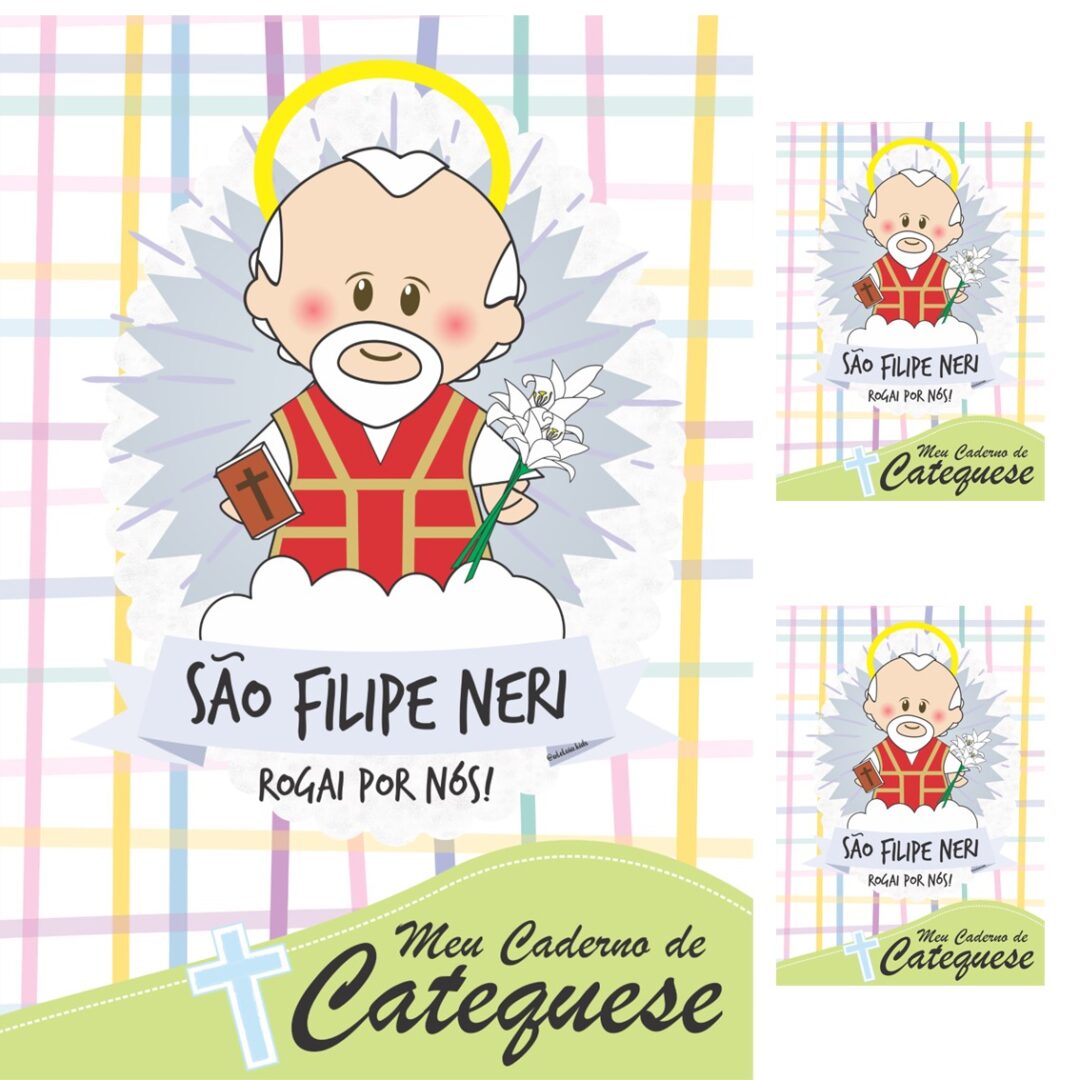 CAPA DE CADERNO -  SÃO FILIPE NERI