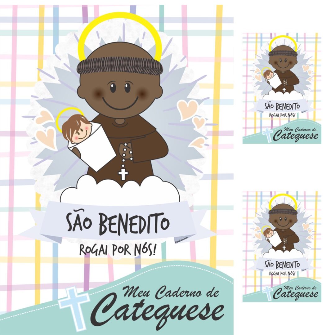 CAPA DE CADERNO - SÃO BENEDITO