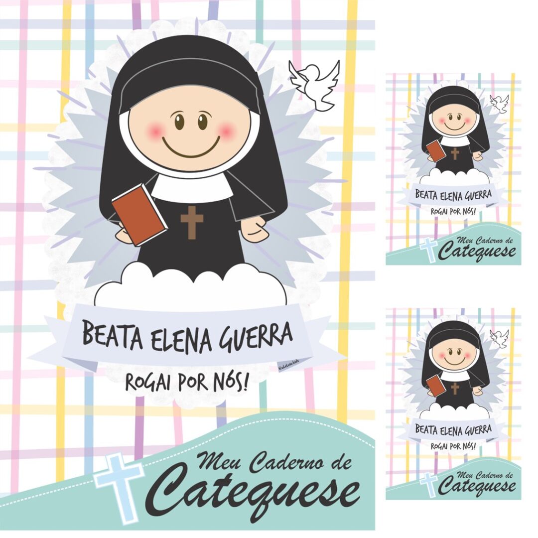 CAPA DE CADERNO -  BEATA ELENA GUERRA