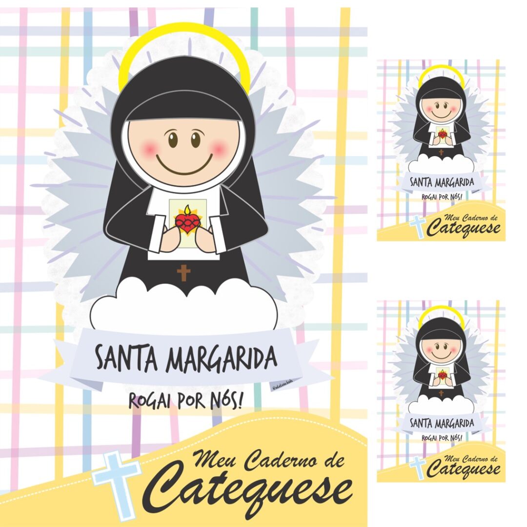 CAPA PARA CADERNO - SANTA MARGARIDA