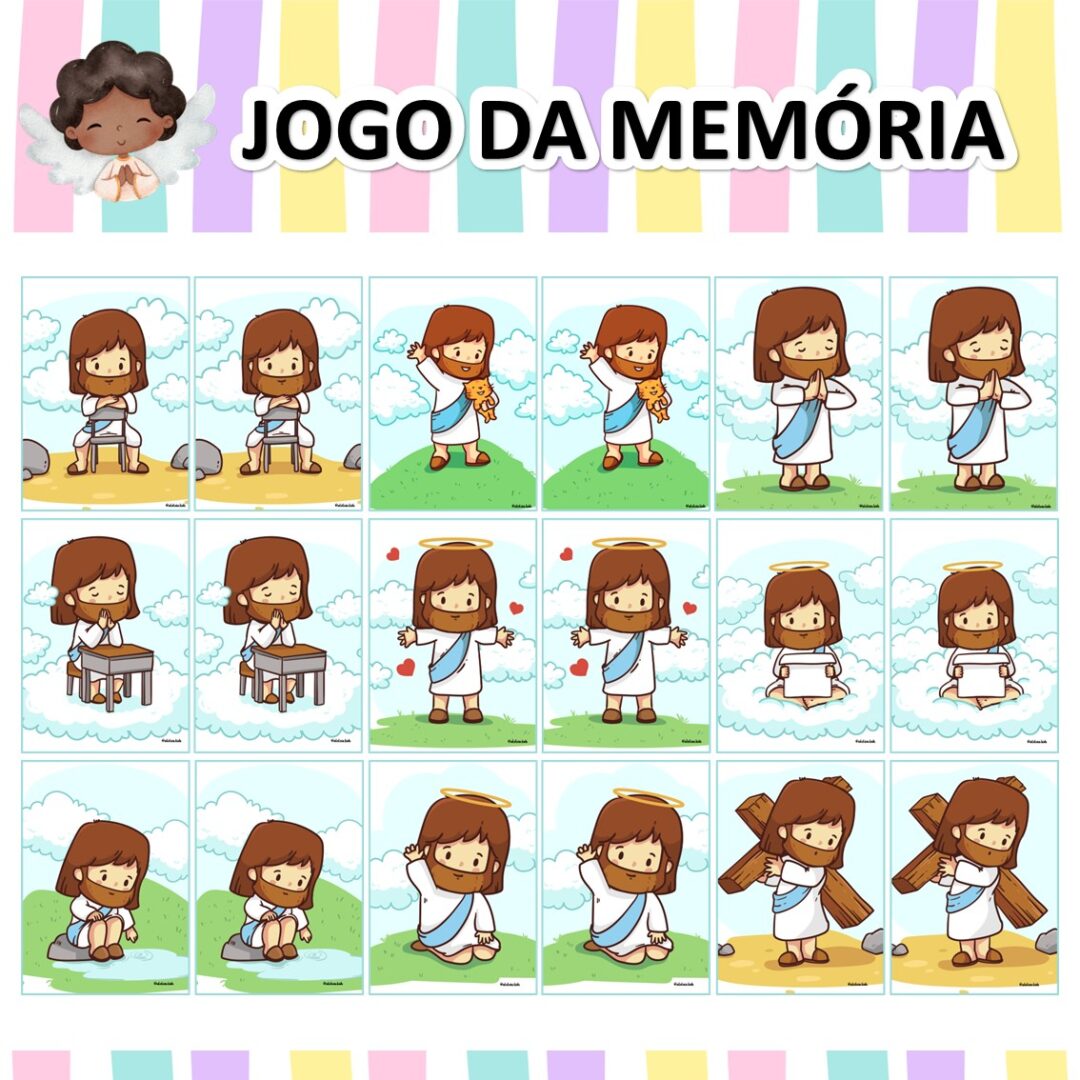 JOGO DA MEMÓRIA - JESUS
