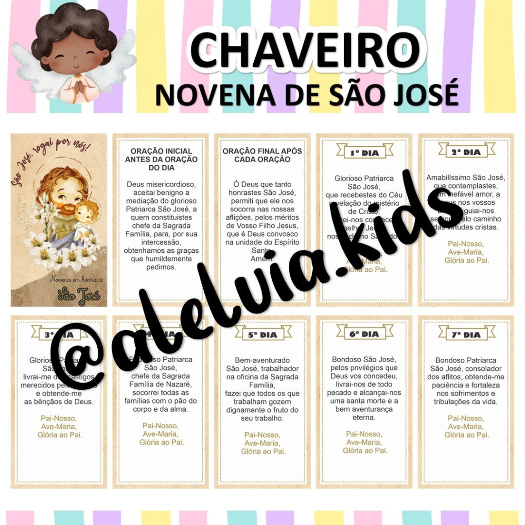 CHAVEIRINHO - NOVENA EM HONRA A SÃO JOSÉ
