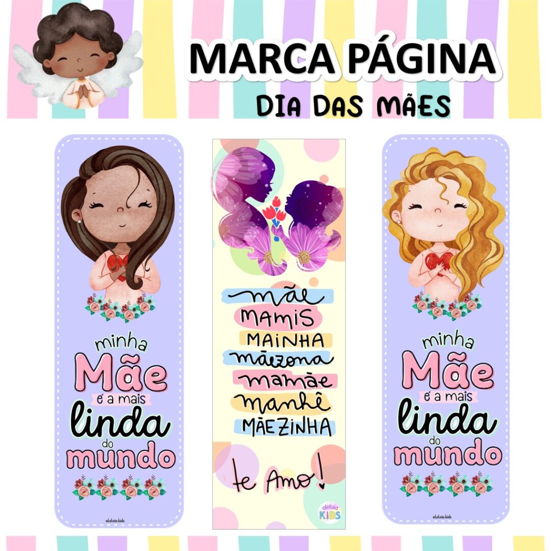 MARCA PÁGINA - DIA DAS MÃES