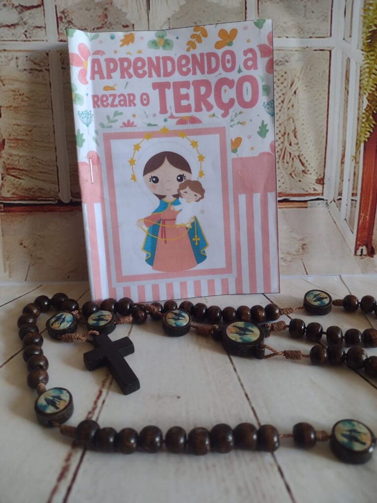 LIVRINHO : APRENDENDO A REZAR O TERÇO – Aleluia Kids – Catequese que ...