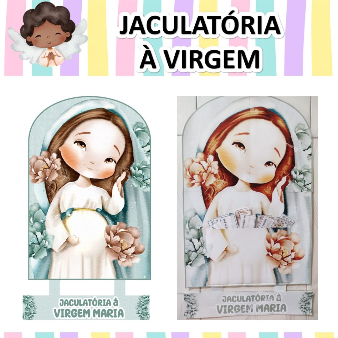 CARTAZ- JACULATÓRIA À VIRGEM