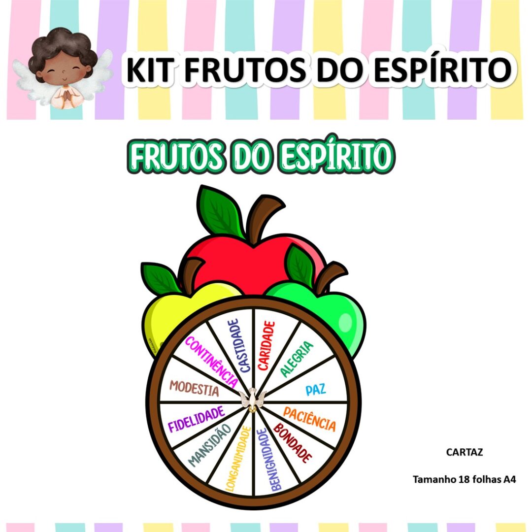KIT 2 - FRUTOS DO ESPÍRITO