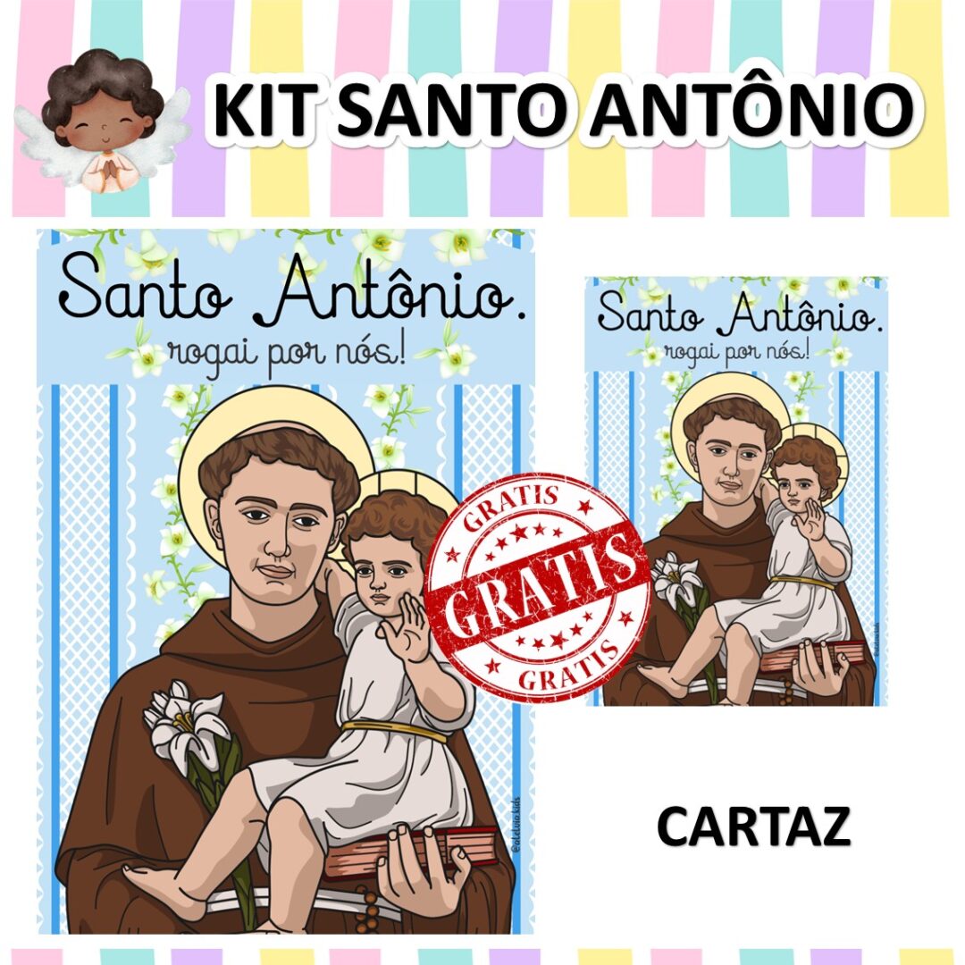 MINE KIT - SANTO ANTÔNIO - GRATIS
