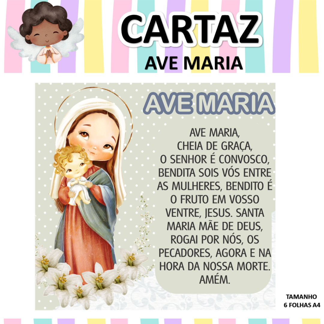 CARTAZES - AVE MARIA / SALVE RAINHA  / MAGNIFICAT