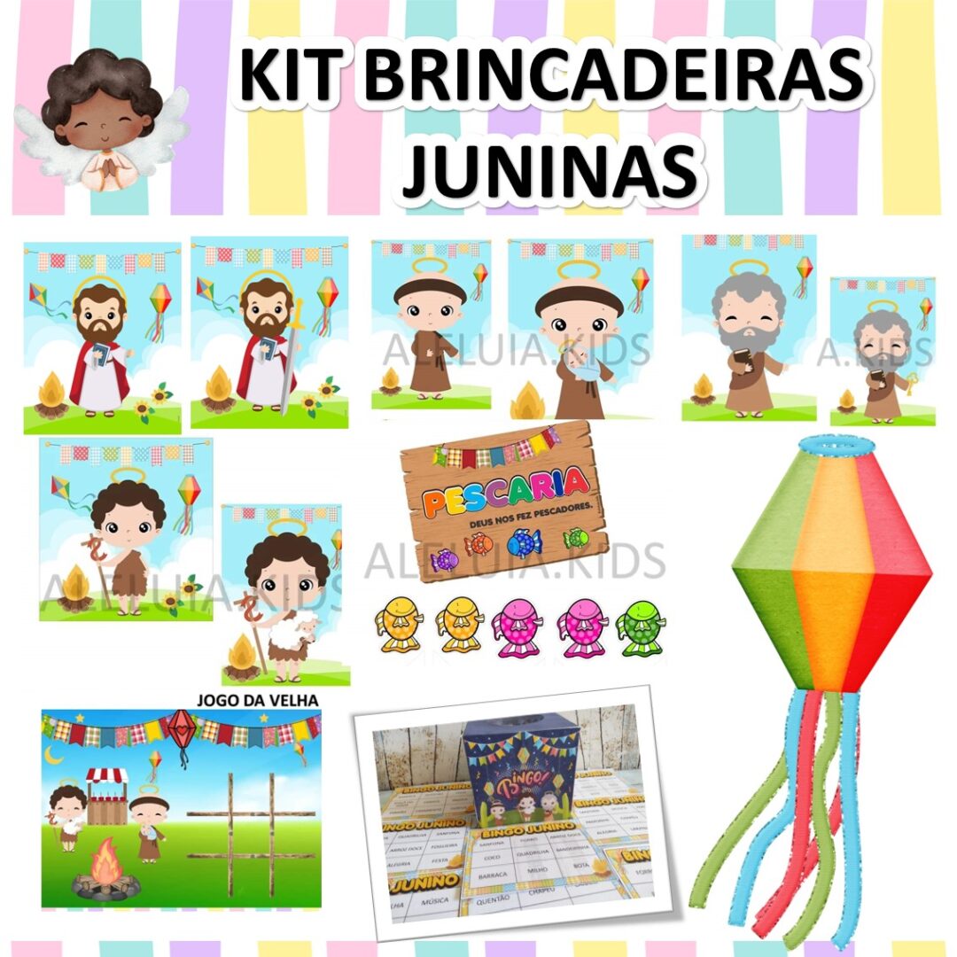 KIT JOGOS JUNINOS