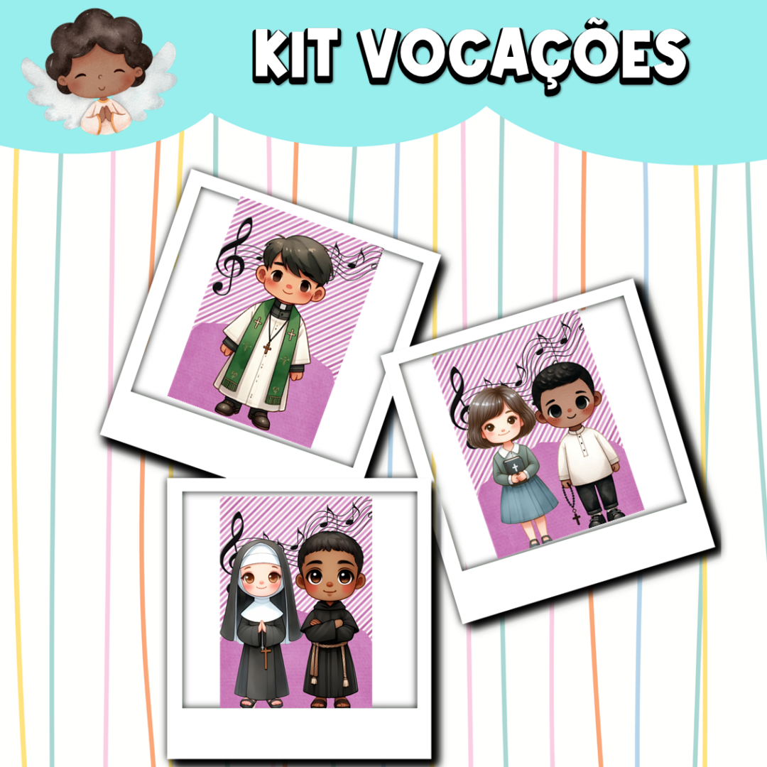 KIT VOCAÇÕES - MÊS VOCACIONAL 2024