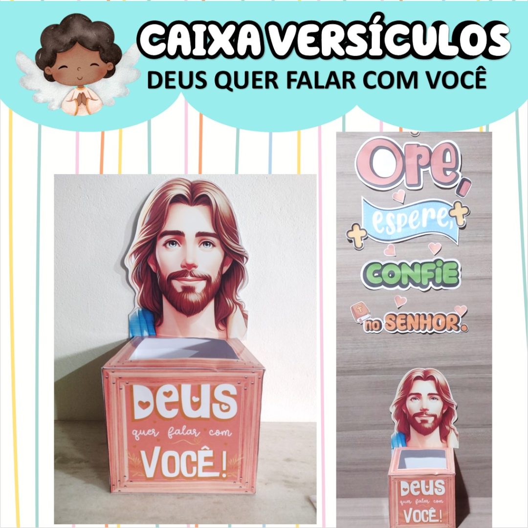 CAIXA  DE VERSÍCULO : DEUS QUER FALAR COM VOCÊ