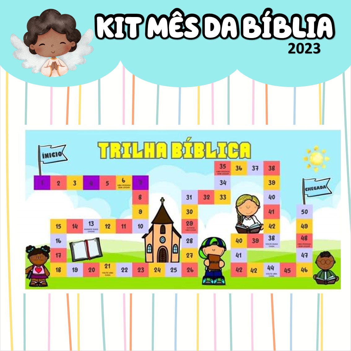 KIT MÊS DA BÍBLIA 2023 – Aleluia Kids – Catequese que Encanta e Evangeliza