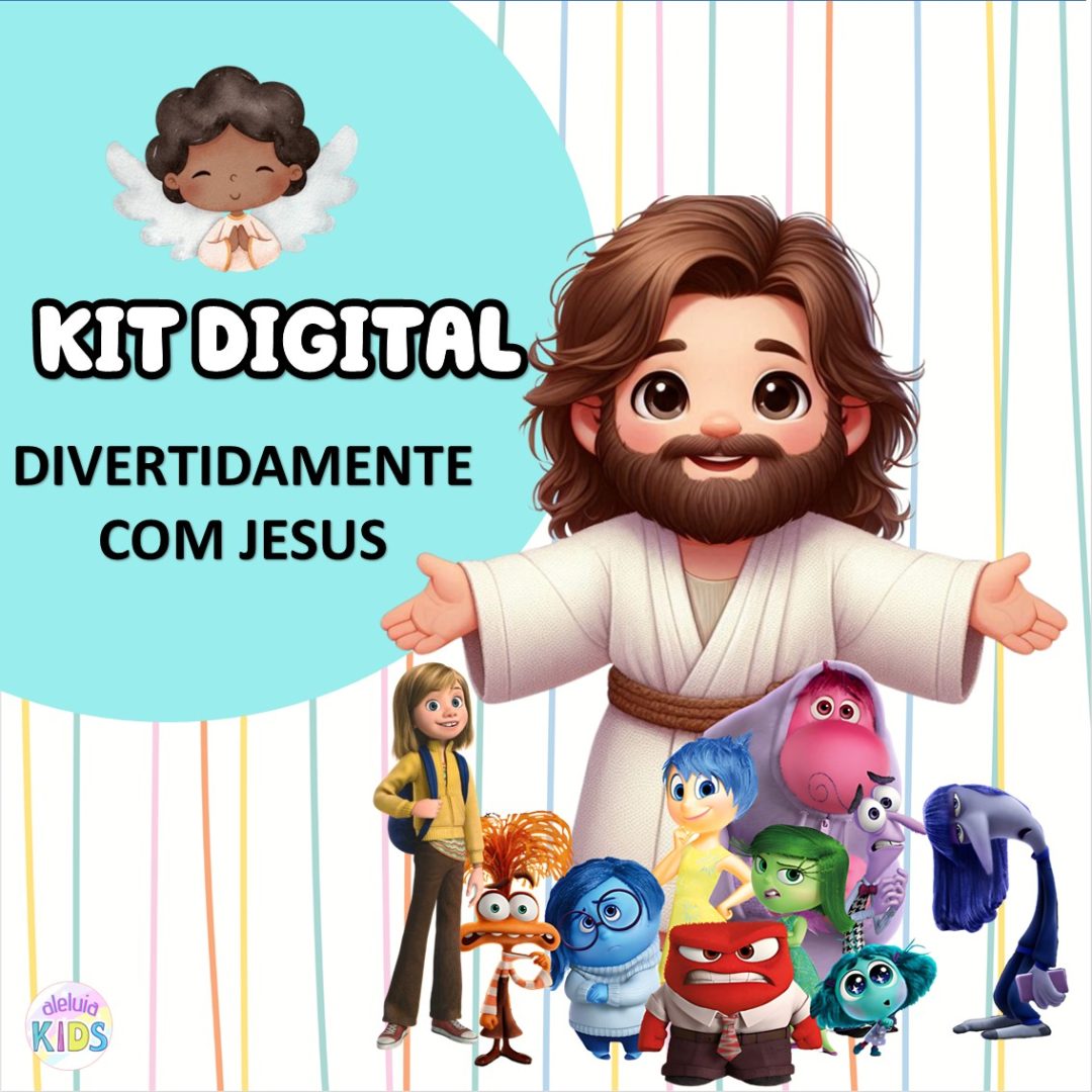 KIT DIVERTIDAMENTE COM JESUS