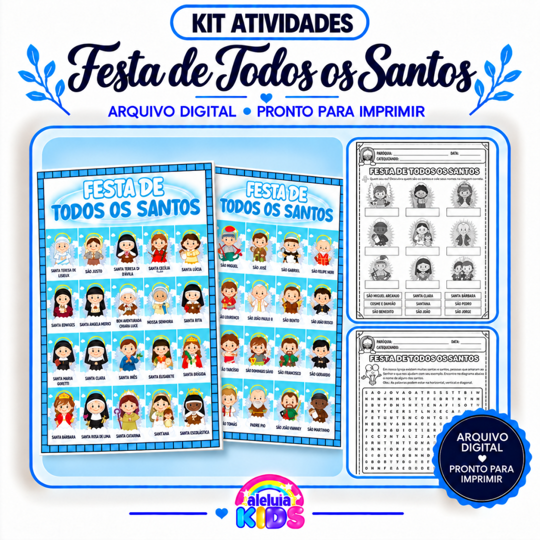 KIT DIGITAL FESTA DE TODOS OS SANTOS I