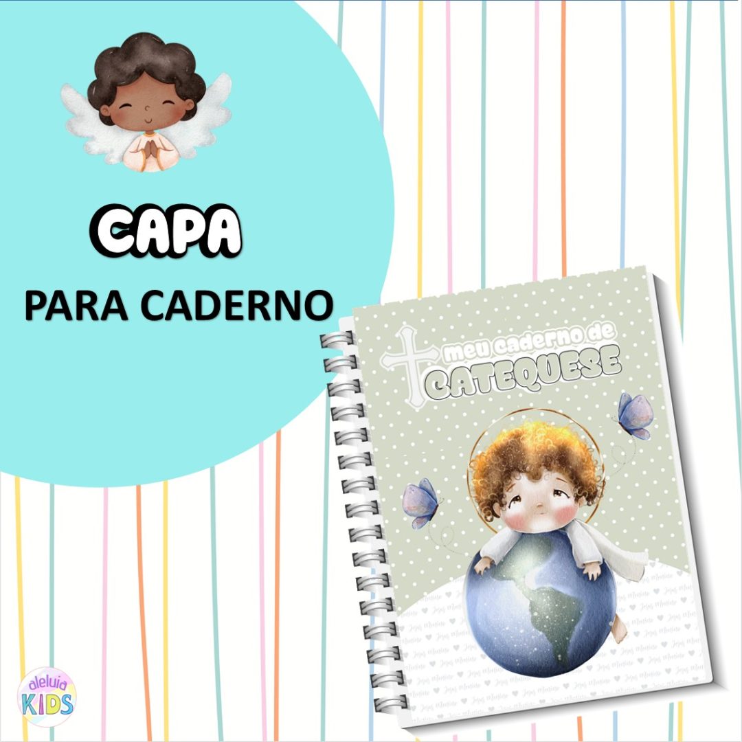 CAPA DE CADERNO - MENINO JESUS