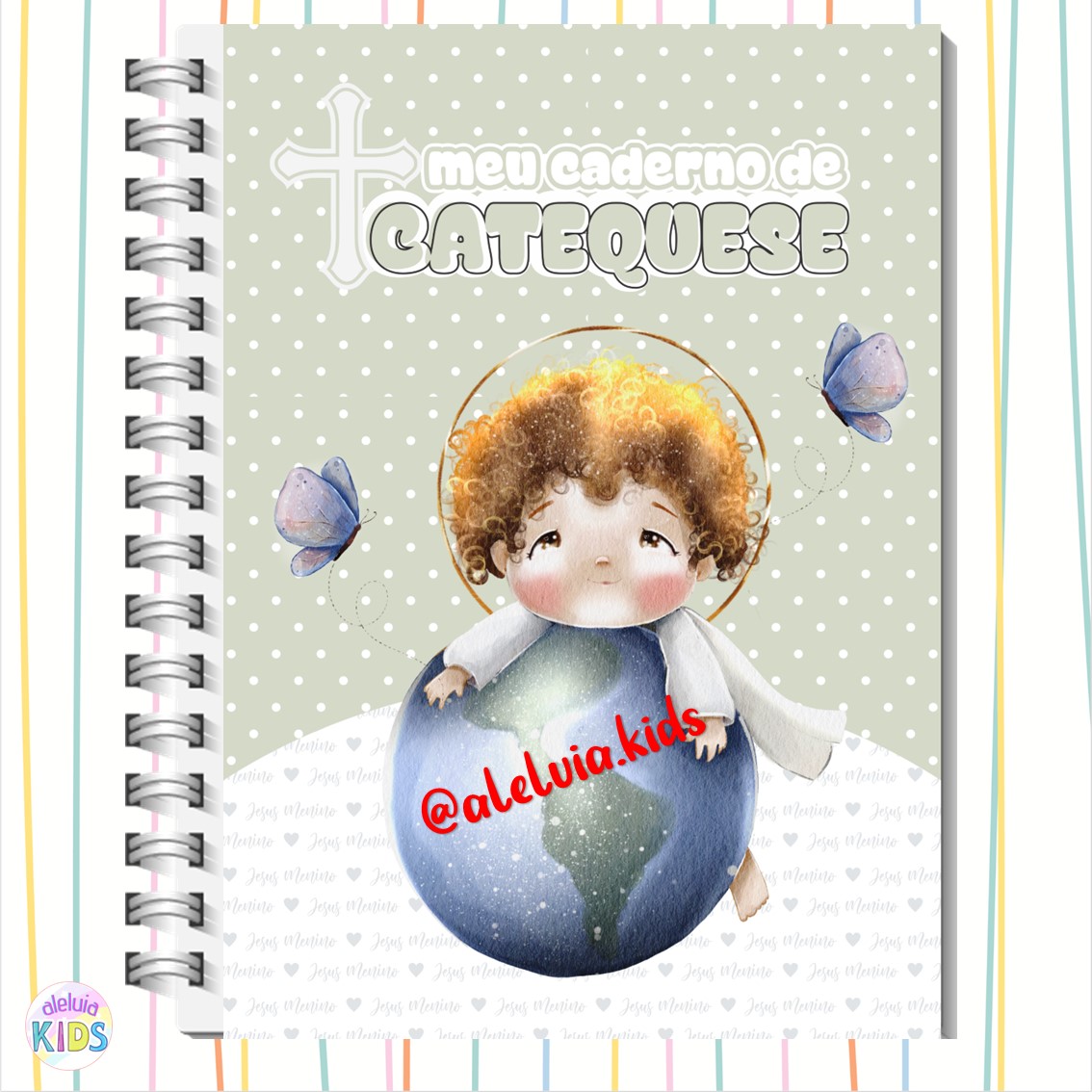 CAPA DE CADERNO – MENINO JESUS – Aleluia Kids – Catequese que Encanta e ...