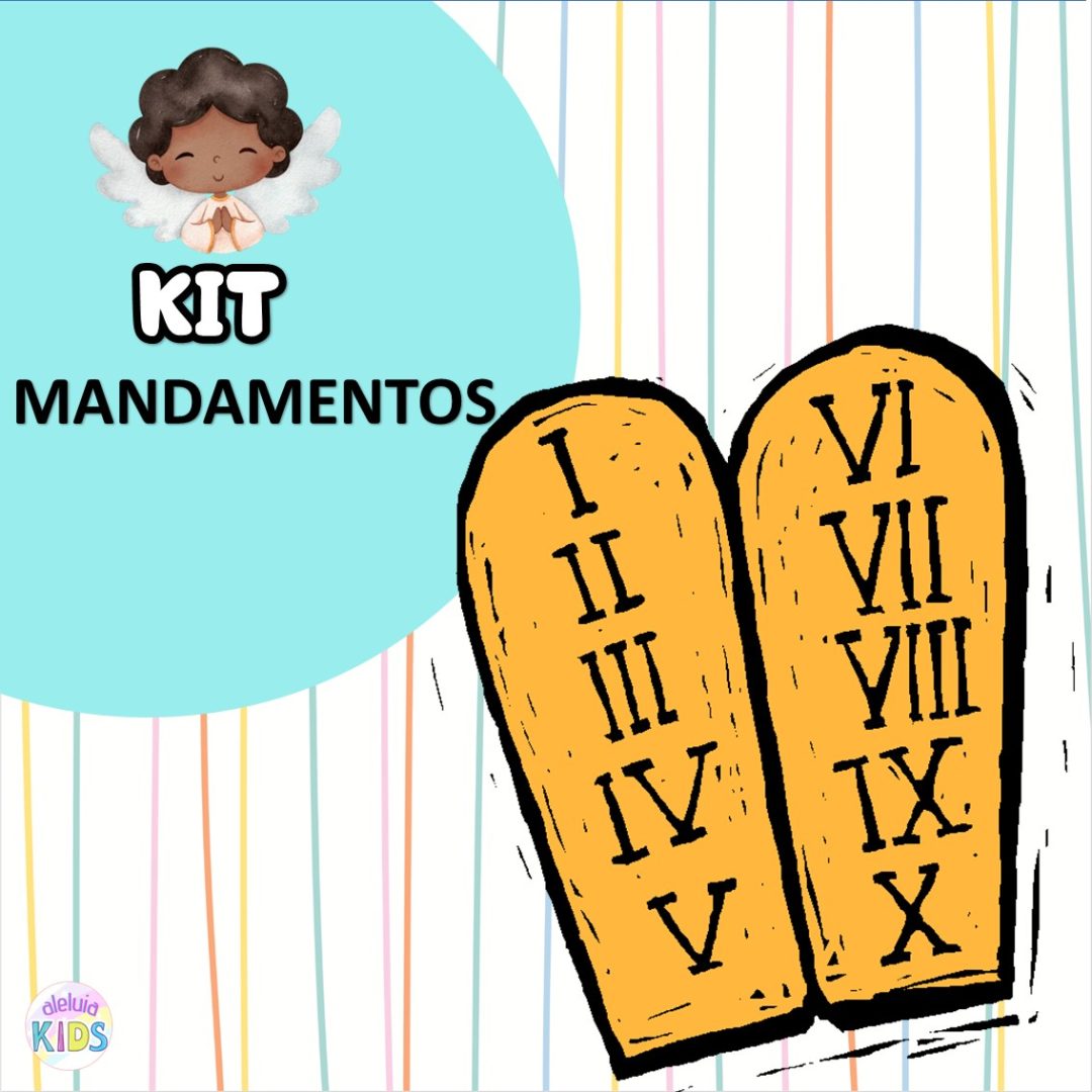 KIT 10 MANDAMENTOS