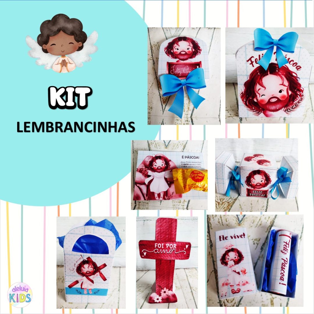 KIT LEMBRANCINHA - PÁSCOA CRISTÃ