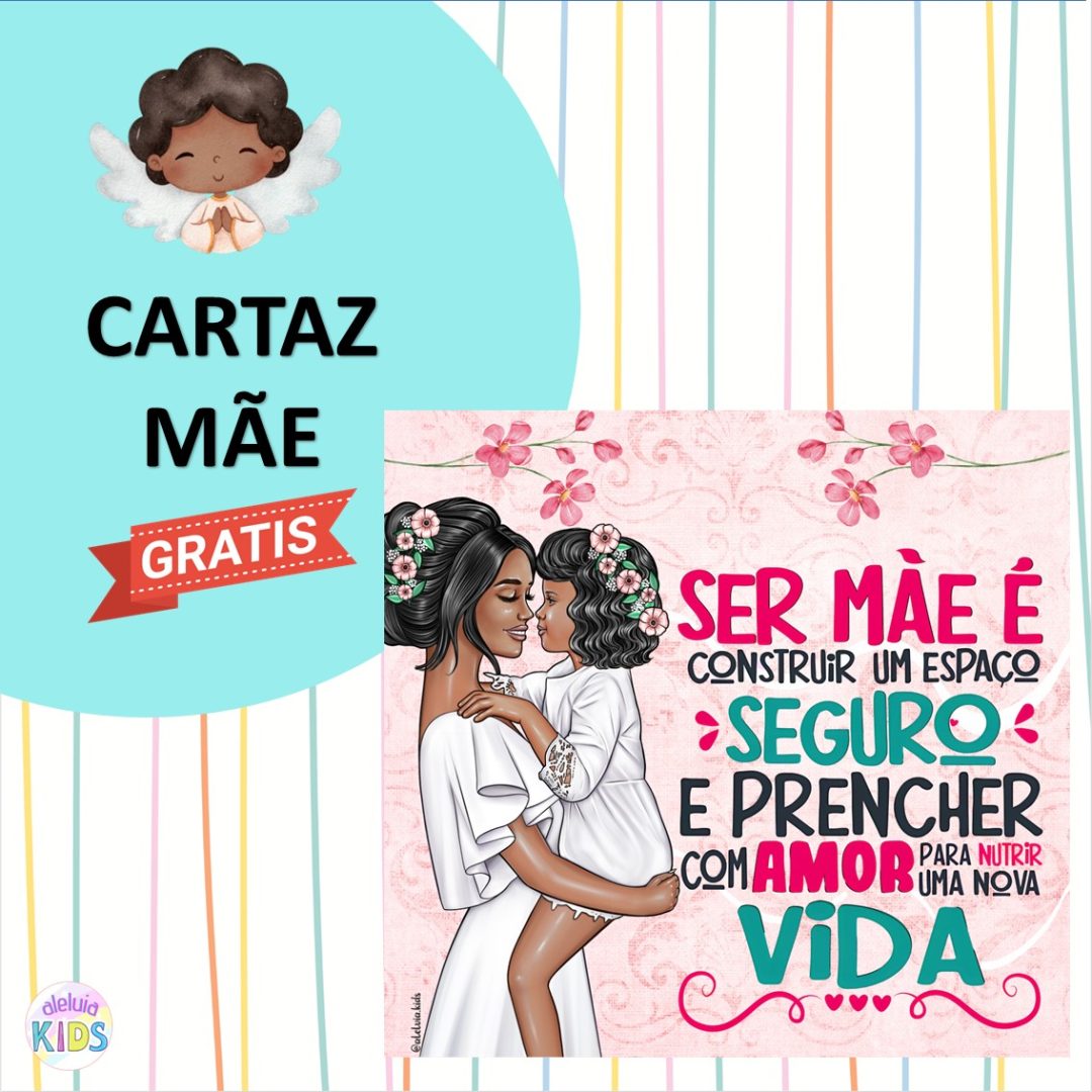 CARTAZ - DIA DAS MÃES