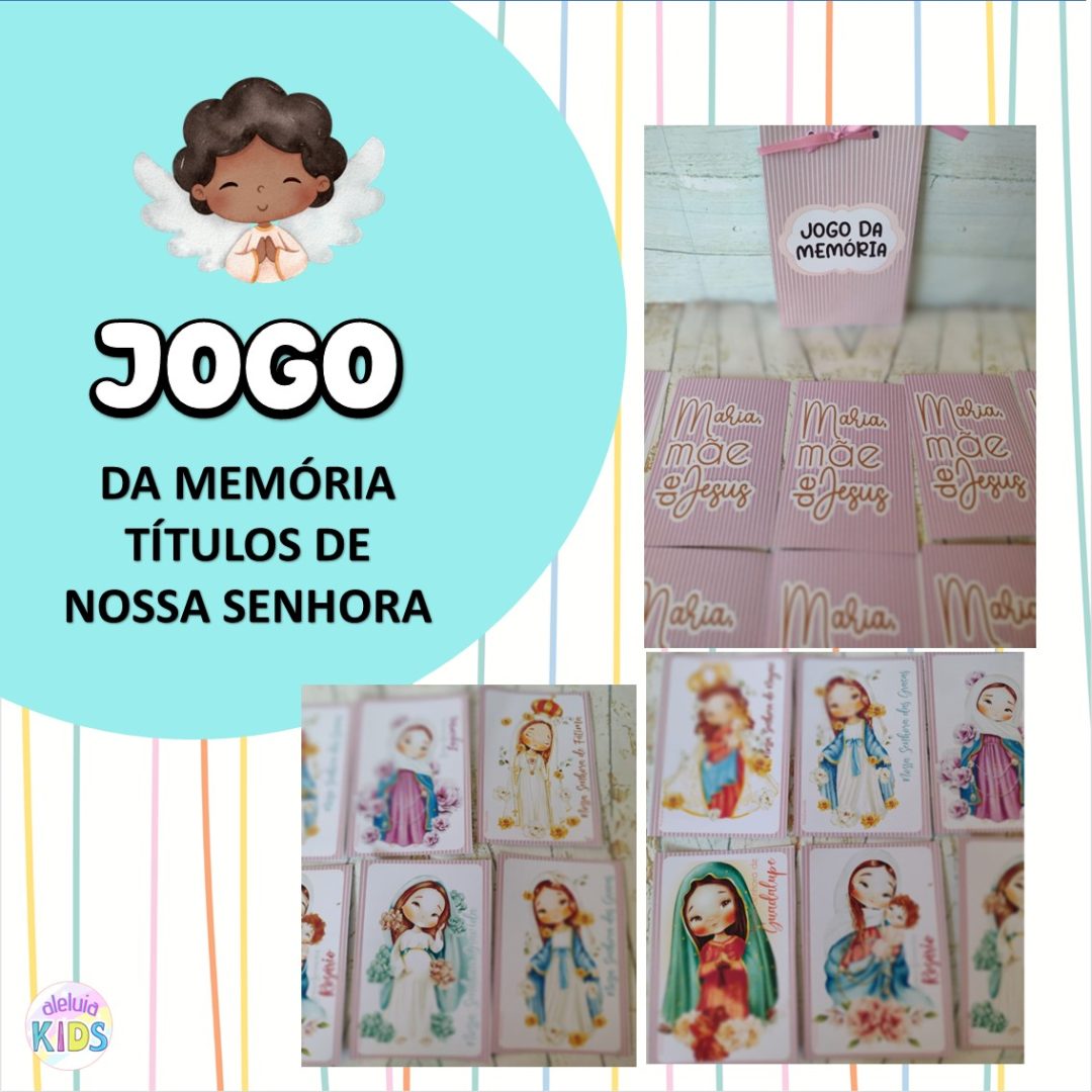 JOGO DA MEMÓRIA - TÍTULO DE NOSSA SENHORA
