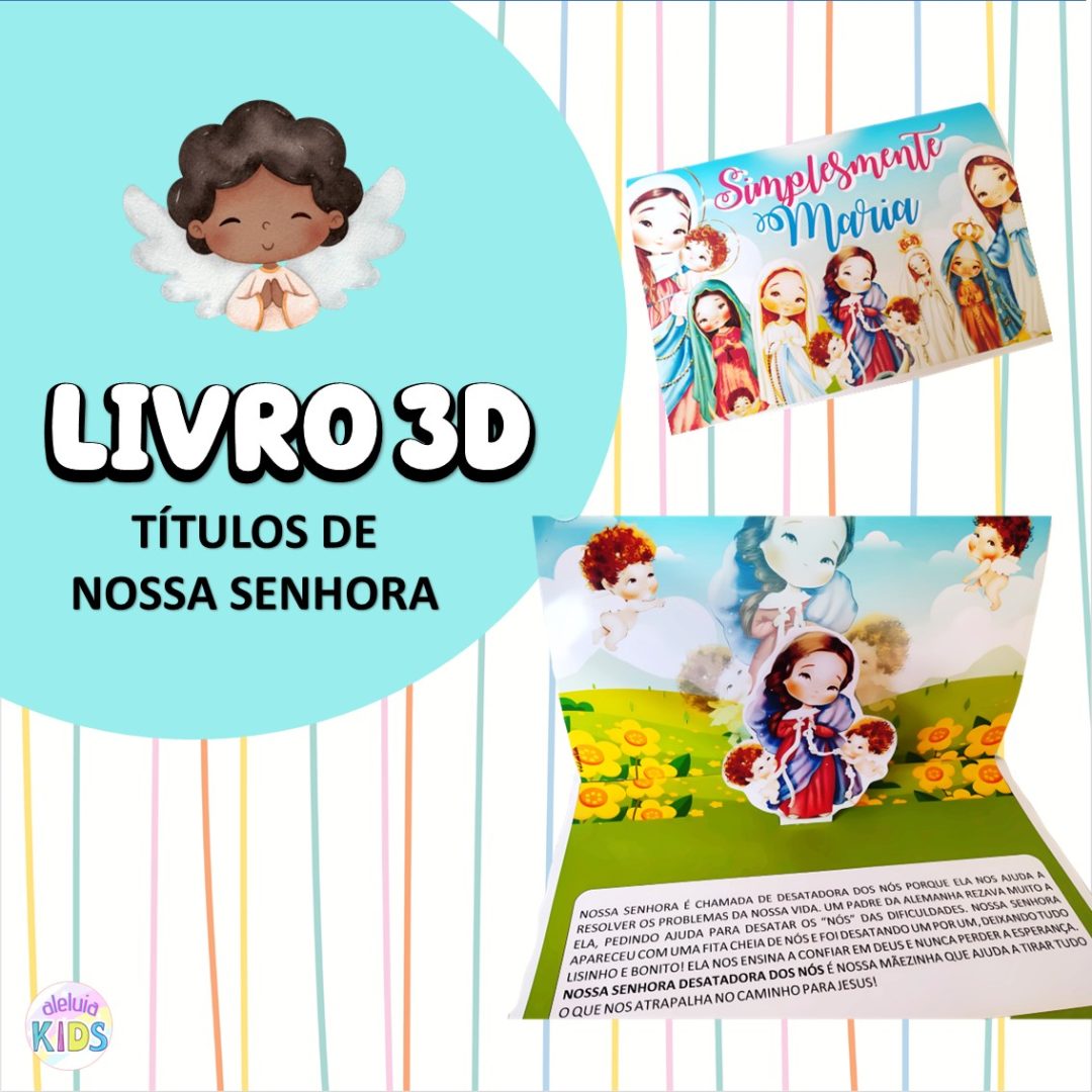 LIVRO 3D - SIMPLESMENTE MARIA I - TÍTULOS DE NOSSA SENHORA