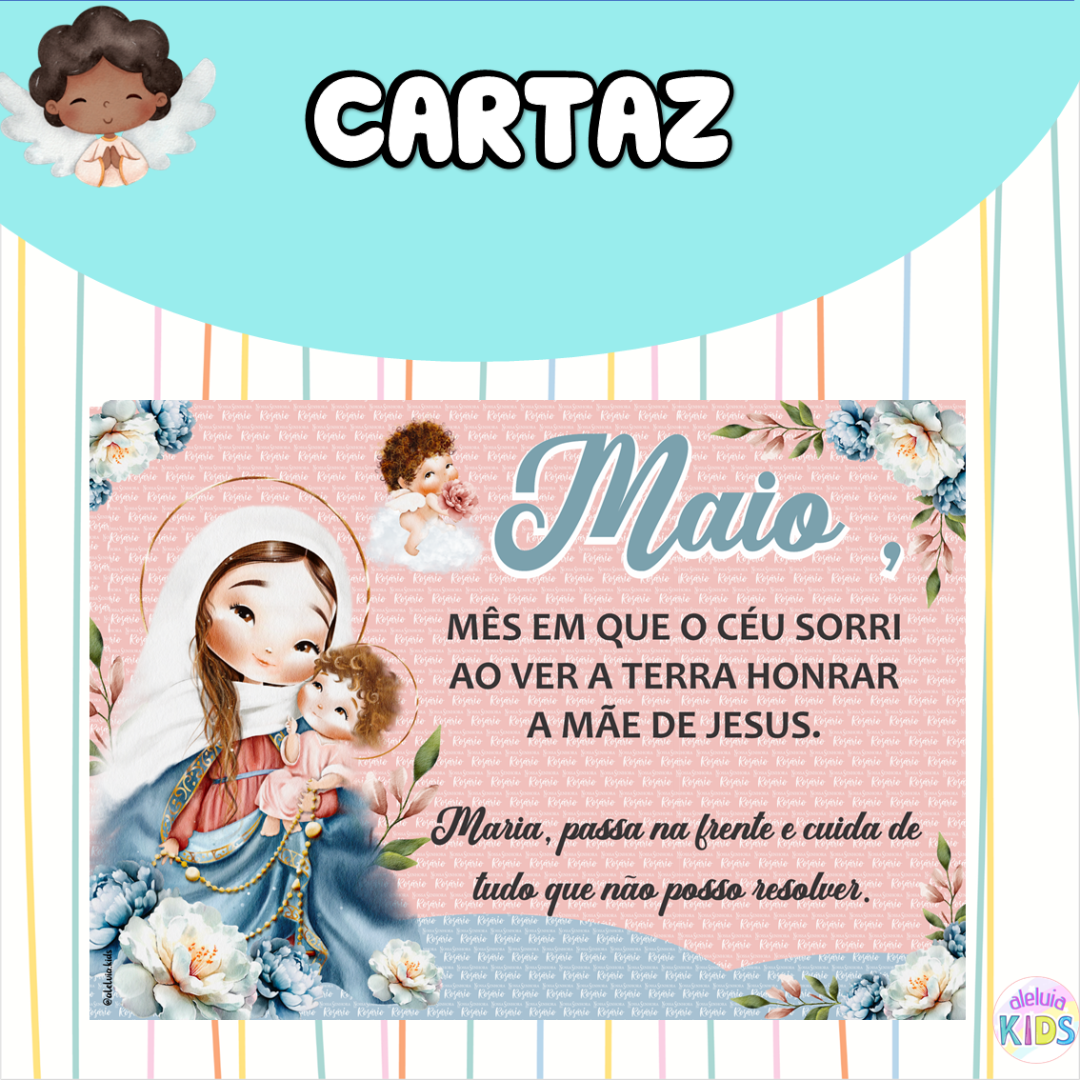 CARTAZ MÊS DE MAIO