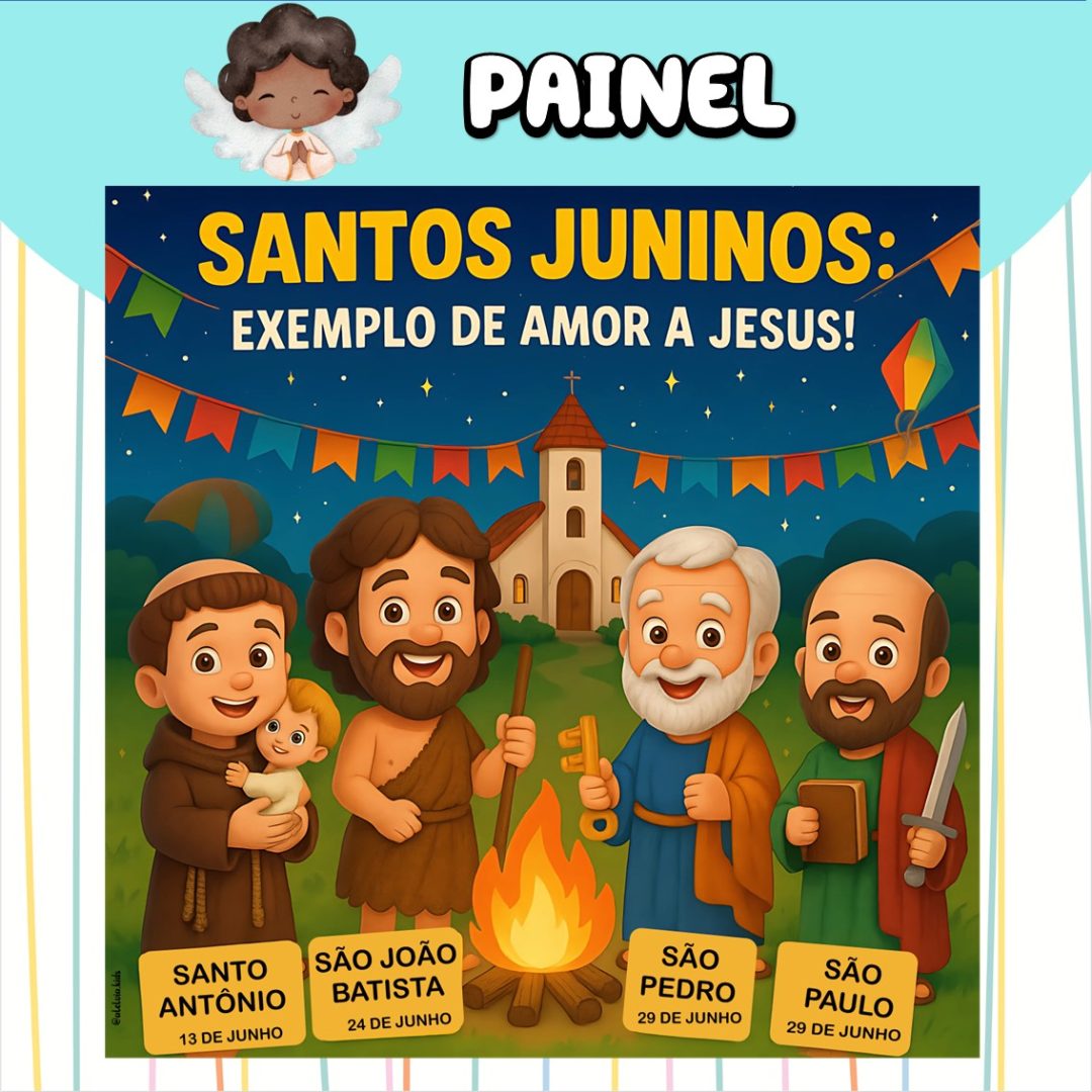 CARTAZ SANTOS JUNINOS