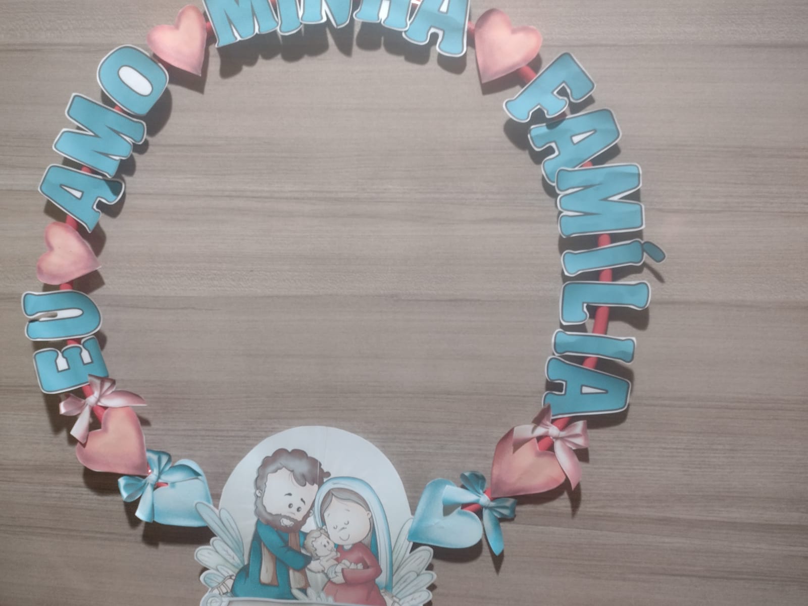 MOLDURA BAMBOLÊ: EU AMO MINHA FAMÍLIA – Aleluia Kids – Catequese que ...