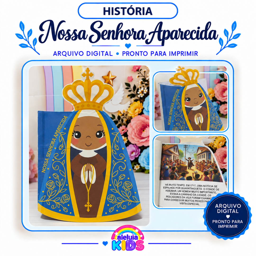 LIVRO - HISTÓRIA DE NOSSA SENHORA APARECIDA