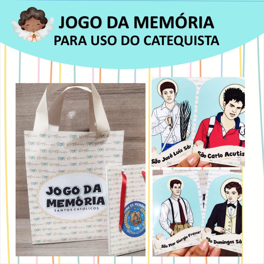 JOGO DA MEMÓRIA SANTOS CATÓLICOS