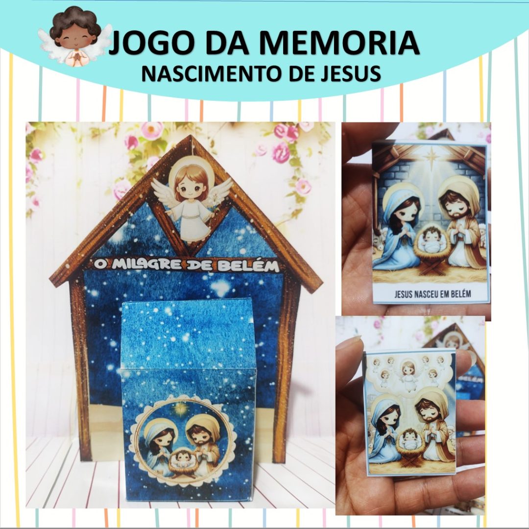 JOGA DA MEMÓRIA NASCIMENTO DE JESUS – Aleluia Kids – Catequese que ...